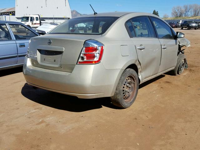 3N1AB61E88L675625 - 2008 NISSAN SENTRA 2.0 TAN photo 4