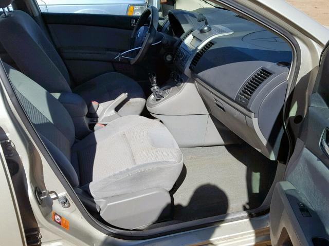 3N1AB61E88L675625 - 2008 NISSAN SENTRA 2.0 TAN photo 5