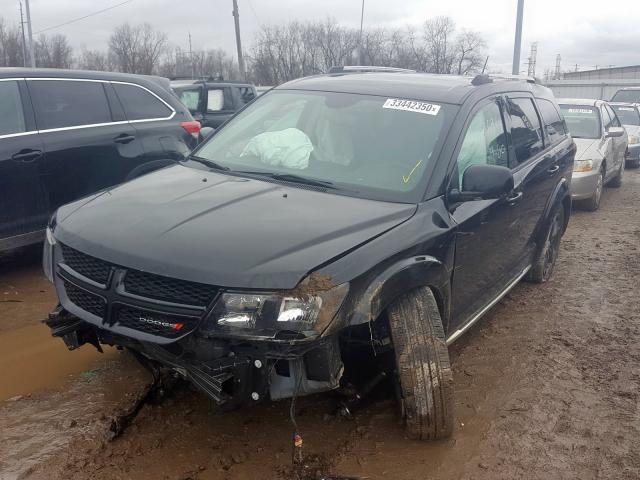 3C4PDDGG1JT364431 - 2018 DODGE JOURNEY CROSSROAD  photo 2