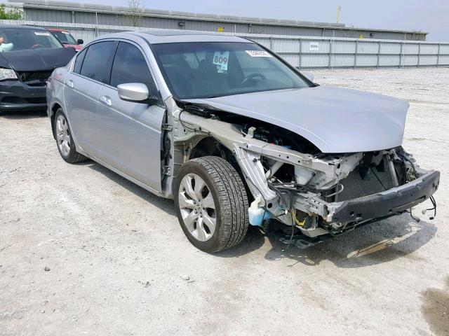 1HGCP3F86AA019365 - 2010 HONDA ACCORD EXL SILVER photo 1