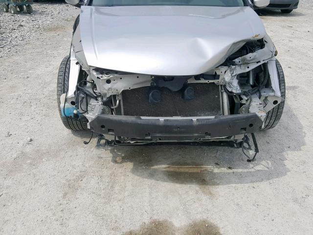 1HGCP3F86AA019365 - 2010 HONDA ACCORD EXL SILVER photo 9