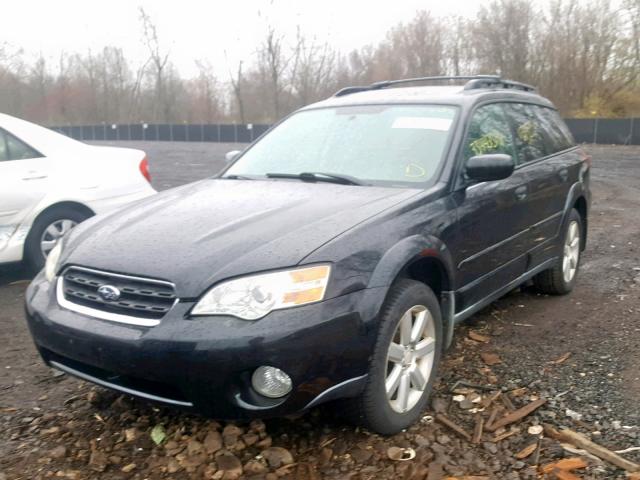 4S4BP61C367311353 - 2006 SUBARU LEGACY OUT BLACK photo 2