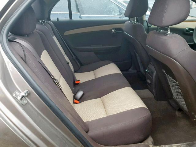 1G1ZC5E17BF331146 - 2011 CHEVROLET MALIBU 1LT BROWN photo 6