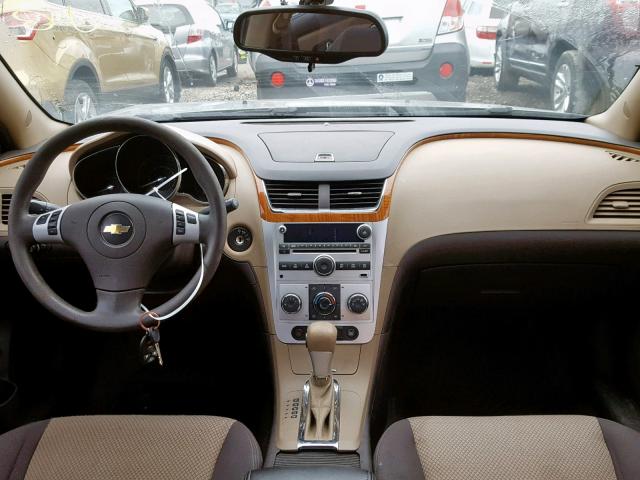 1G1ZC5E17BF331146 - 2011 CHEVROLET MALIBU 1LT BROWN photo 9