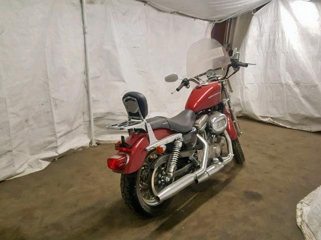 1HD4CMM176K448976 - 2006 HARLEY-DAVIDSON XL883 L RED photo 4