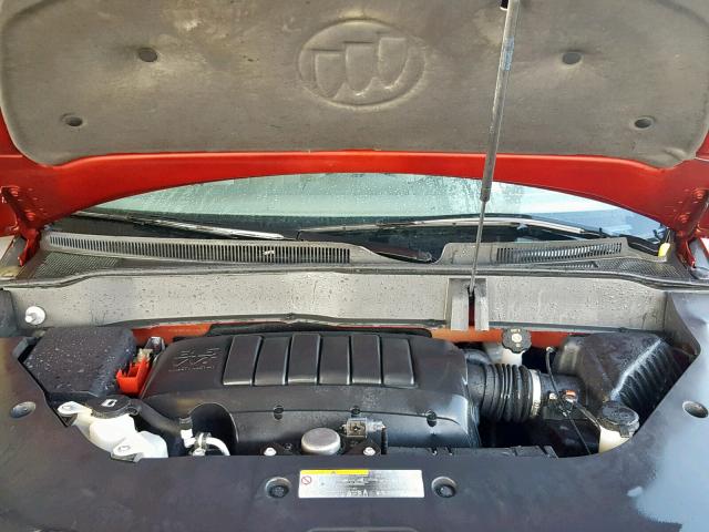 5GAKRBKD0GJ163618 - 2016 BUICK ENCLAVE BURGUNDY photo 7