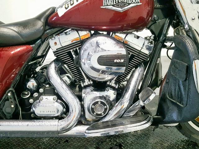 1HD1FBM19GB619520 - 2016 HARLEY-DAVIDSON FLHR ROAD RED photo 5