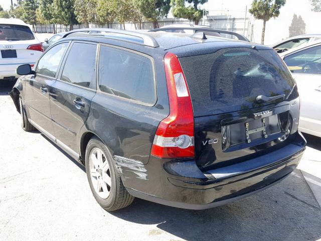 YV1MW390872292350 - 2007 VOLVO V50 2.4I BLACK photo 3