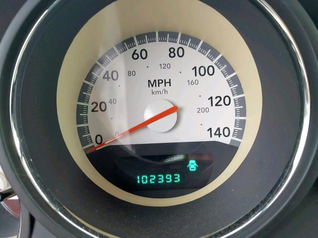 2B3CJ4DV5AH133522 - 2010 DODGE CHALLENGER BLACK photo 8