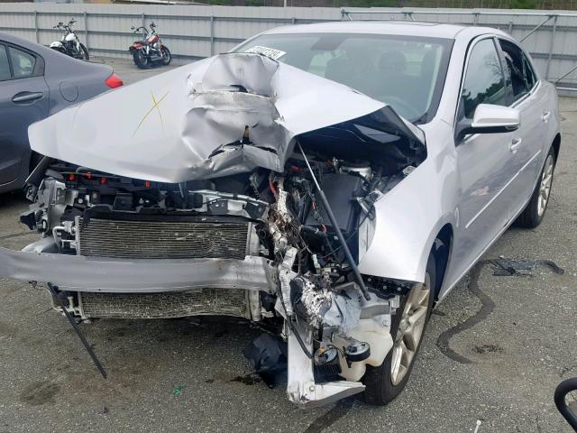 1G11C5SL6EF165256 - 2014 CHEVROLET MALIBU 1LT SILVER photo 2