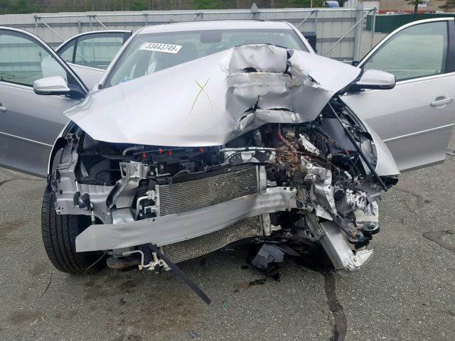 1G11C5SL6EF165256 - 2014 CHEVROLET MALIBU 1LT SILVER photo 7