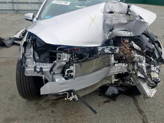 1G11C5SL6EF165256 - 2014 CHEVROLET MALIBU 1LT SILVER photo 9