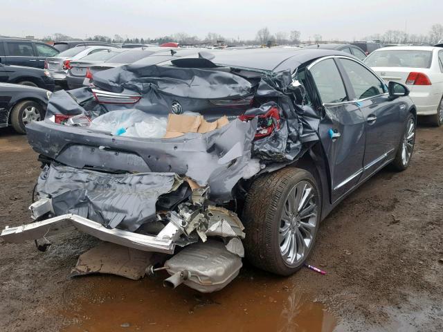 1G4ZR5SS7JU119226 - 2018 BUICK LACROSSE P GRAY photo 4