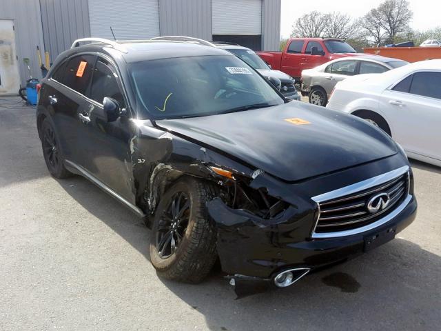 JN8CS1MW5EM412091 - 2014 INFINITI QX70 BLACK photo 1