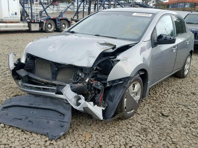 3N1AB61E58L718169 - 2008 NISSAN SENTRA 2.0 GRAY photo 2