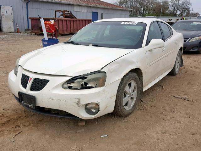 2G2WP522651264177 - 2005 PONTIAC GRAND PRIX WHITE photo 2