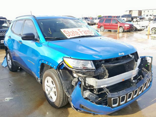 3C4NJCAB8JT122016 - 2018 JEEP COMPASS SP 蓝色 照片 1