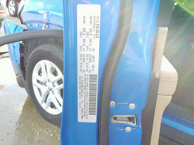 3C4NJCAB8JT122016 - 2018 JEEP COMPASS SP 蓝色 照片 10