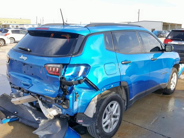 3C4NJCAB8JT122016 - 2018 JEEP COMPASS SP 蓝色 照片 4