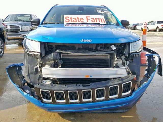 3C4NJCAB8JT122016 - 2018 JEEP COMPASS SP 蓝色 照片 9