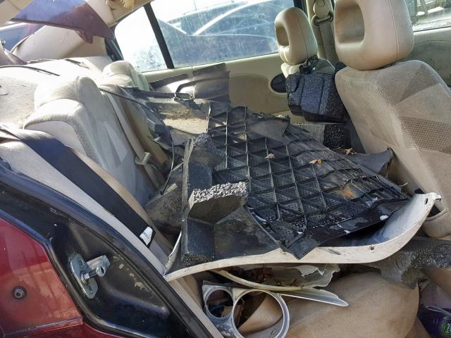 1G8AL52F73Z189914 - 2003 SATURN ION LEVEL MAROON photo 6