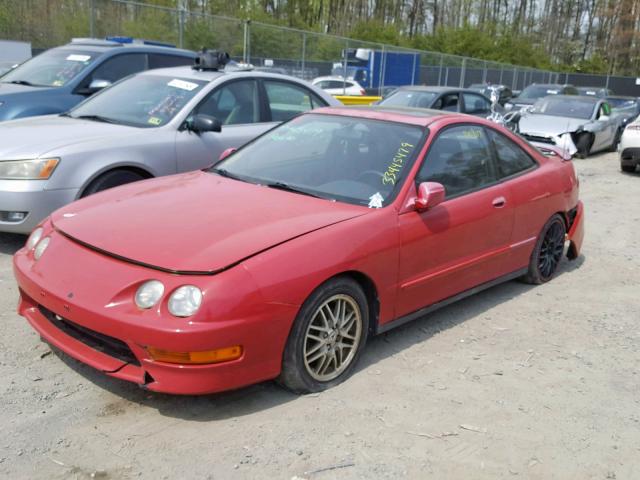 JH4DC4455XS012874 - 1999 ACURA INTEGRA LS RED photo 2