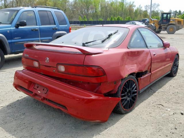 JH4DC4455XS012874 - 1999 ACURA INTEGRA LS RED photo 4