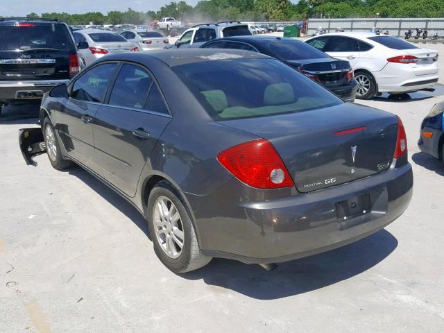 1G2ZF55B864137920 - 2006 PONTIAC G6 SE GRAY photo 3