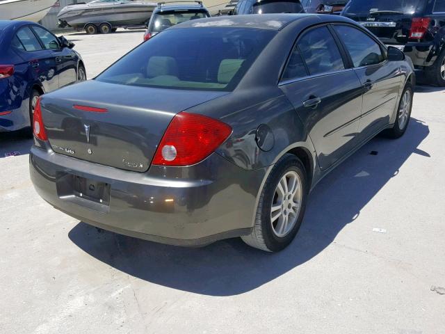 1G2ZF55B864137920 - 2006 PONTIAC G6 SE GRAY photo 4