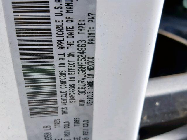 3C6URVJG8HE524863 - 2017 RAM PROMASTER 白色 照片 10