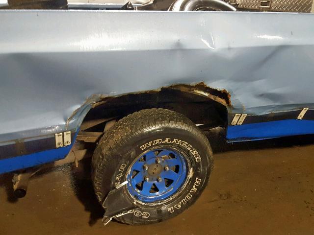 1B7HD14Y2JS696413 - 1988 DODGE D-SERIES D BLUE photo 9