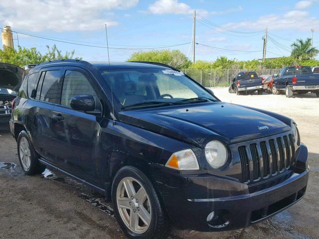 1J8FT47W17D131873 - 2007 JEEP COMPASS BLACK photo 1