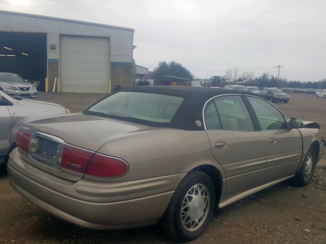 1G4HP52K14U127053 - 2004 BUICK LESABRE CU TAN photo 4