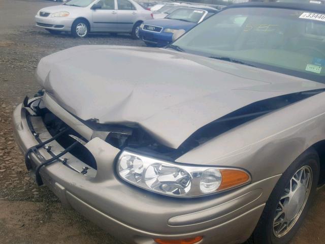 1G4HP52K14U127053 - 2004 BUICK LESABRE CU TAN photo 9