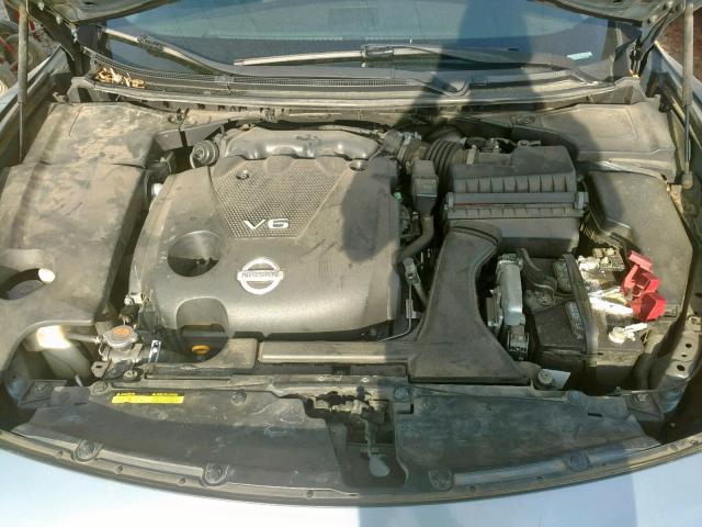 1N4AA5APXAC811370 - 2010 NISSAN MAXIMA S GRAY photo 7