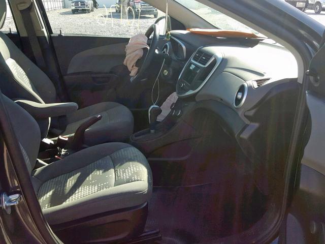 1G1JB5SH7J4136594 - 2018 CHEVROLET SONIC LS 灰色 照片 5