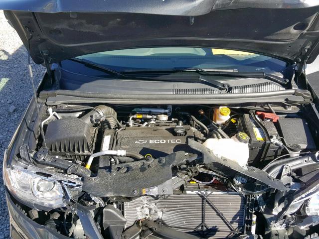 1G1JB5SH7J4136594 - 2018 CHEVROLET SONIC LS 灰色 照片 7