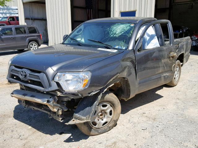 5TFNX4CN6CX011788 - 2012 TOYOTA TACOMA GRAY photo 2