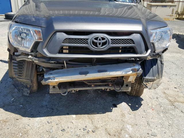 5TFNX4CN6CX011788 - 2012 TOYOTA TACOMA GRAY photo 9