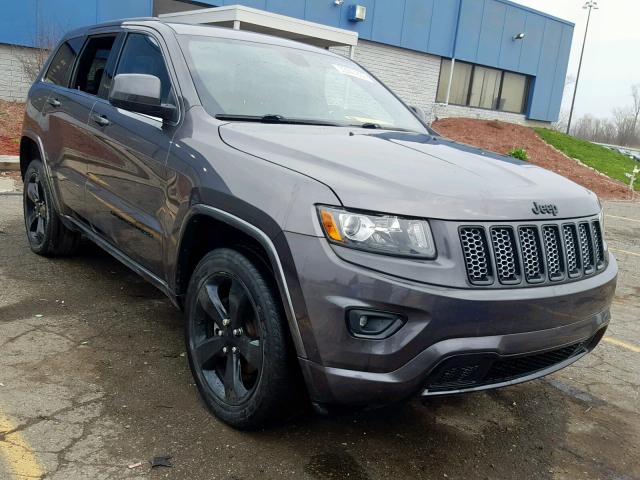 1C4RJFAG2EC567626 - 2014 JEEP GRAND CHER GRAY photo 1