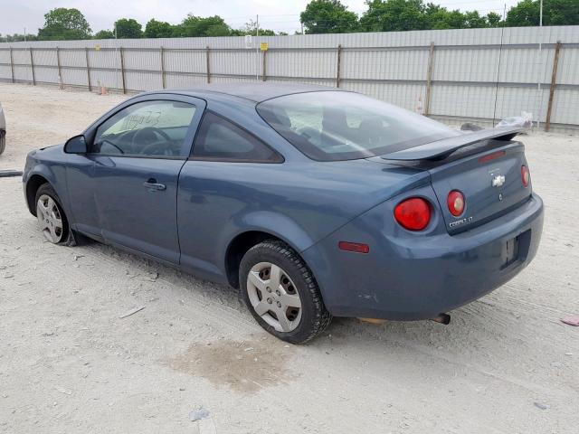 1G1AL15F677342738 - 2007 CHEVROLET COBALT LT BLUE photo 3