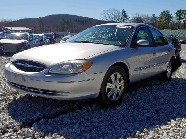 1FAFP56U93G151353 - 2003 FORD TAURUS SEL SILVER photo 2