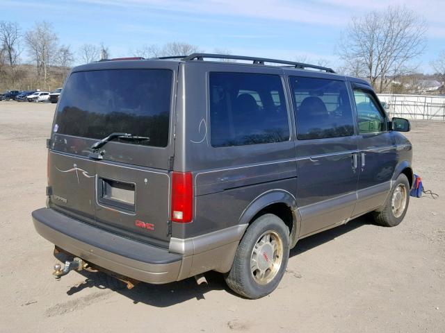 1GKDM19X23B509435 - 2003 GMC SAFARI XT GRAY photo 4