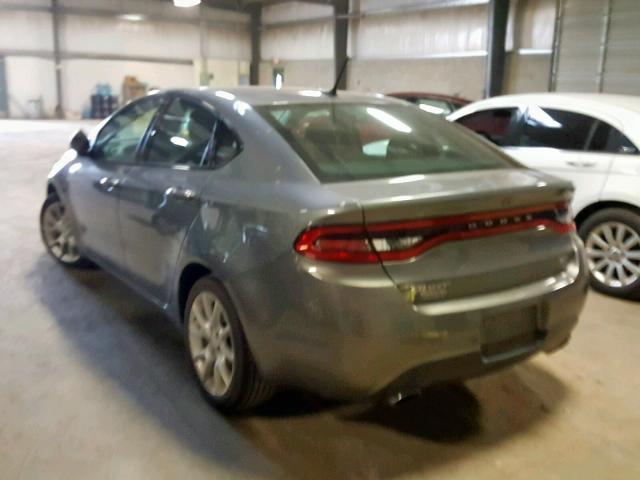 1C3CDFBA3DD338988 - 2013 DODGE DART SXT GRAY photo 3