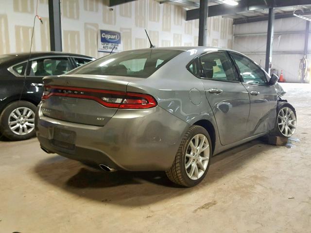 1C3CDFBA3DD338988 - 2013 DODGE DART SXT GRAY photo 4