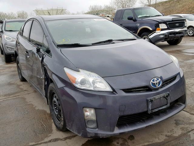 JTDKN3DU2A5087610 - 2010 TOYOTA PRIUS BLACK photo 1