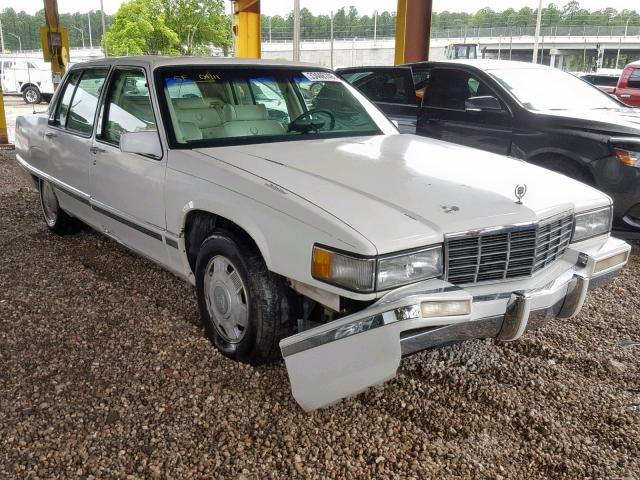 1G6CB53B4M4241773 - 1991 CADILLAC FLEETWOOD WHITE photo 1