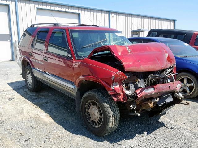 1GKDT13W0T2557969 - 1996 GMC JIMMY RED photo 1