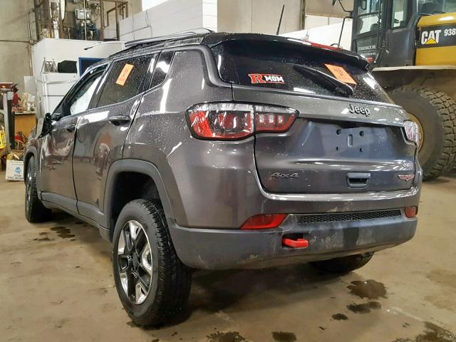 3C4NJDDB5JT211902 - 2018 JEEP COMPASS TR CHARCOAL photo 3