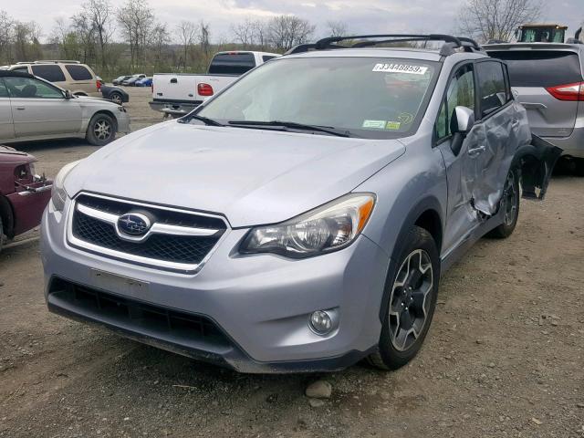 JF2GPAVC3D2866757 - 2013 SUBARU XV CROSSTR SILVER photo 2